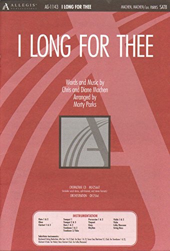 I Long for Thee (9780834173798) by Marty Parks; Christopher Machen