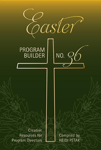 Beispielbild fr Easter Program Builder zum Verkauf von Blackwell's