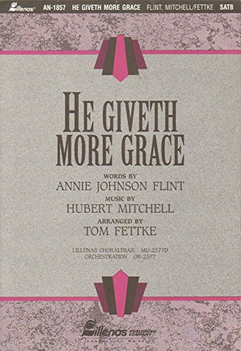 He Giveth More Grace (9780834198128) by Camp Kirkland