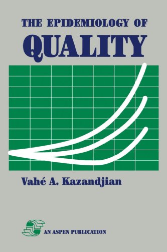 Beispielbild fr Epidemiology of Quality zum Verkauf von Wonder Book