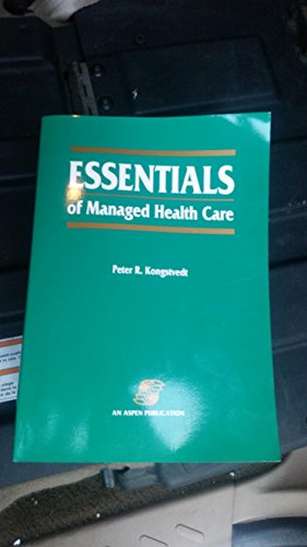 Beispielbild fr Essentials of Managed Health Care zum Verkauf von Better World Books