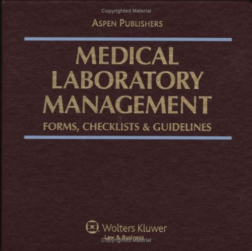 9780834206670: Medical Laboratory Management Forms, Checklists and Guidelines