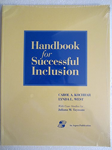 Stock image for Handbook for Successful Inclusion for sale by Boards & Wraps