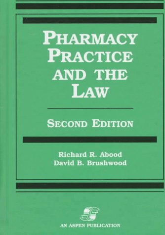 Imagen de archivo de Pharmacy Practice and the Law a la venta por Reader's Corner, Inc.