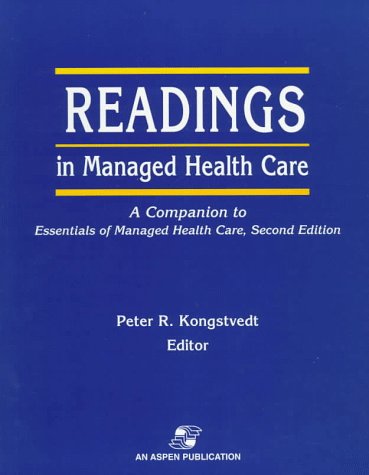 Beispielbild fr Readings in Managed Health Care zum Verkauf von Better World Books