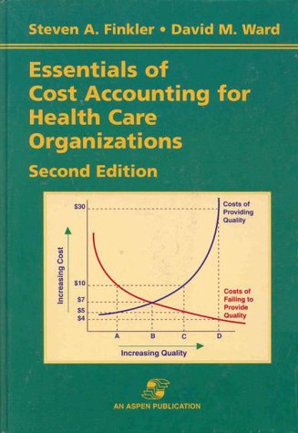 9780834210110: Essentials for Cost Accounting for Health Care Organizations