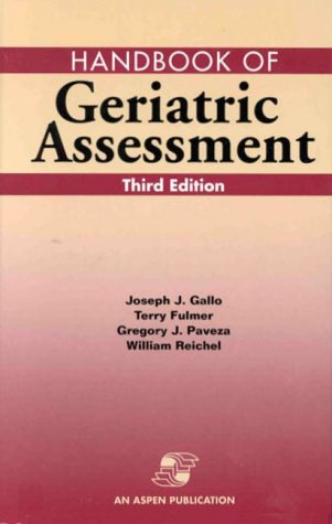 Imagen de archivo de Handbook of Geriatric Assessment a la venta por SecondSale