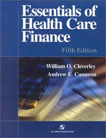 Beispielbild fr Essentials of Health Care Finance zum Verkauf von Better World Books