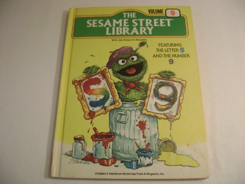 Imagen de archivo de The Sesame Street Library with Jim Henson's Muppets Volume 9: featuring the Letter S and the Number 9 a la venta por OddReads