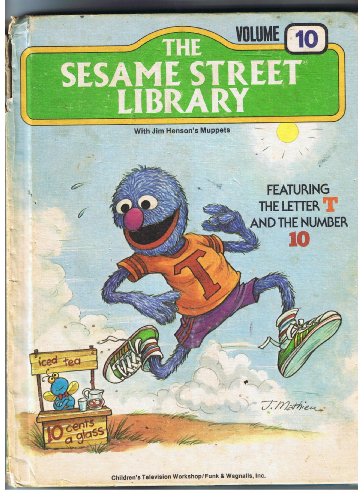 Stock image for Vol. 10, The Sesame Street Library for sale by Alf Books