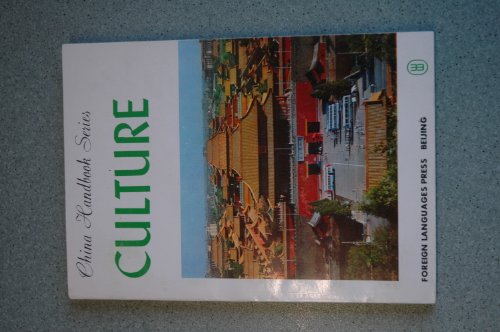 Stock image for Culture (China handbook series) for sale by Wonder Book