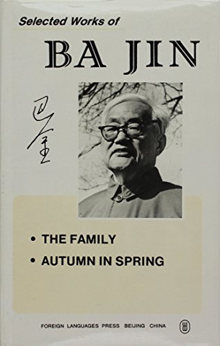 Beispielbild fr Selected works of Ba Jin Vol. 1 zum Verkauf von Amusespot