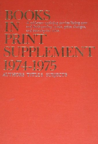 9780835208000: American Books in Print: Suppt