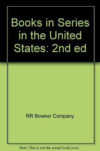 9780835210812: Books in Series in the United States: 2nd ed