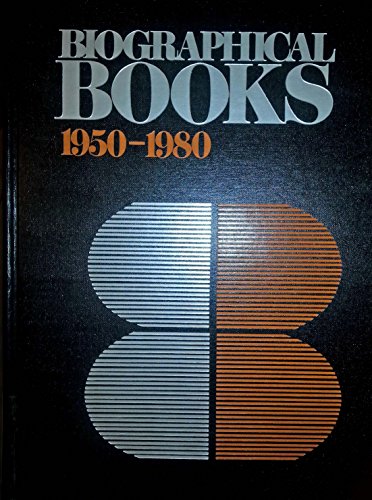 Stock image for BIOGRAPHICAL BOOKS 1950-1980 for sale by Billthebookguy