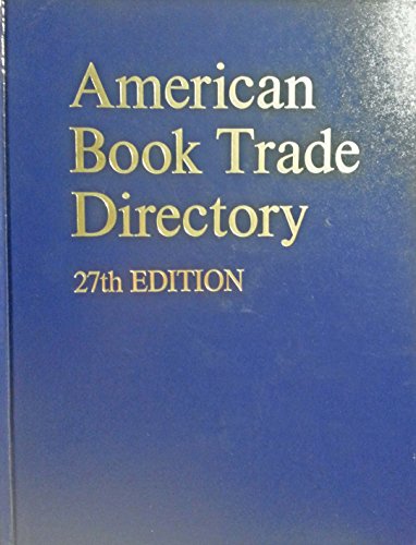 9780835213592: American Book Trade Directory 1981