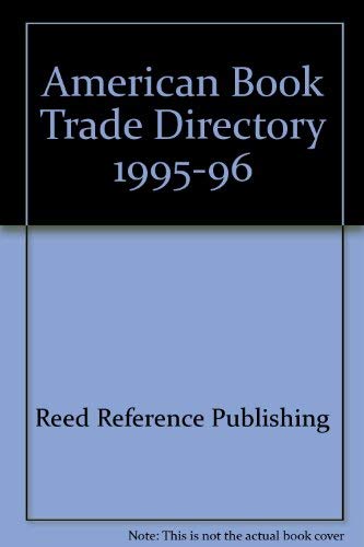 Imagen de archivo de American Book Trade Directory, 1995-96 a la venta por Solomon's Mine Books