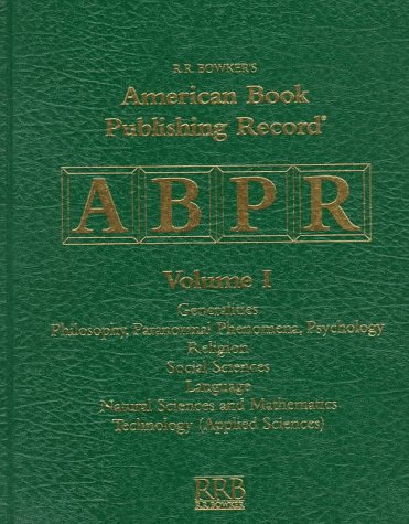 American Book Publishing Record Cumulative 1997 (9780835239776) by R.R. Bowker