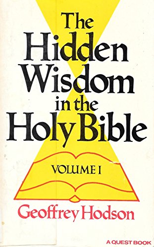 Imagen de archivo de Hidden Wisdom in the Holy Bible a la venta por HPB-Emerald