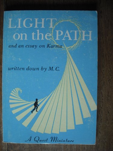 Stock image for Light on the Path: And an Essay on Karma for sale by ThriftBooks-Atlanta