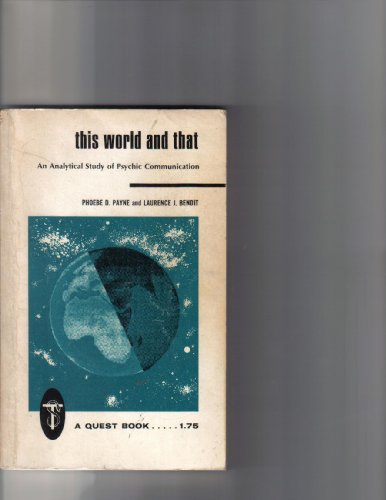Stock image for This World & That for sale by ThriftBooks-Atlanta