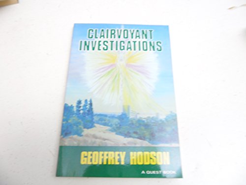 Stock image for Clairvoyant Investigations for sale by Solr Books