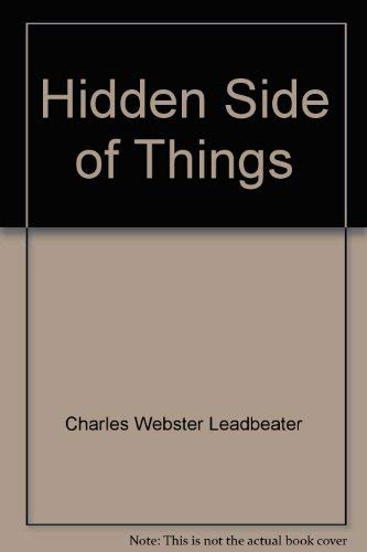 Beispielbild fr Hidden Side of Things zum Verkauf von medimops