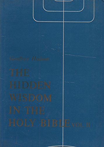 9780835670579: The Book of Genesis (Vol II) (Hidden Wisdom in the Holy Bible)