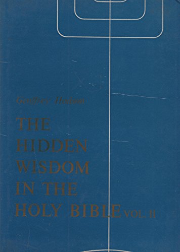 9780835670579: Hidden Wisdom in the Holy Bible: Vol II