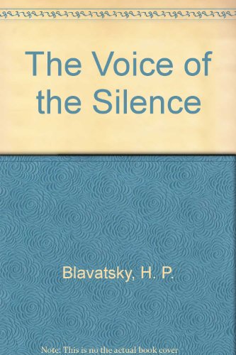 Beispielbild fr The Voice of the Silence zum Verkauf von Books From California