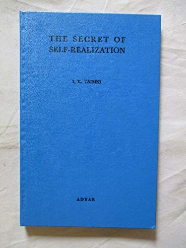 Stock image for The Secret of Self-Realization: Pratyabhijna Haridayam of Ksemaraja in Sanskrit with Transliteration Roman, Translation in English and Commentary for sale by Syber's Books