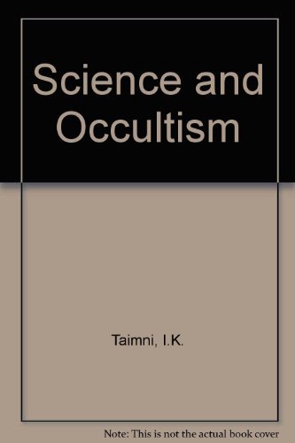 Science and Occultism (9780835675017) by Taimni, I. K.