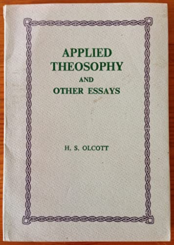 Stock image for Applied Theosophy and Other Essays for sale by Books Puddle