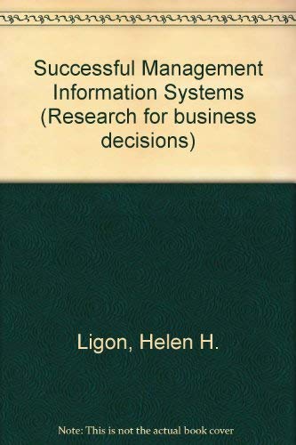 9780835709583: Successful management information systems (Research for business decisions)