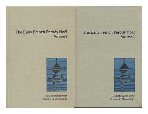 Stock image for The Early French Parody Noel, 2 Volumes for sale by Midtown Scholar Bookstore