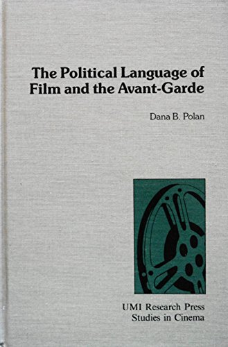 9780835716048: The political language of film and the avant-garde (Studies in cinema)