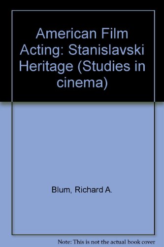 9780835716093: American Film Acting: The Stanislavski Heritage