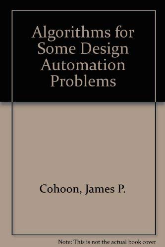 Algorithms for some design automation problems