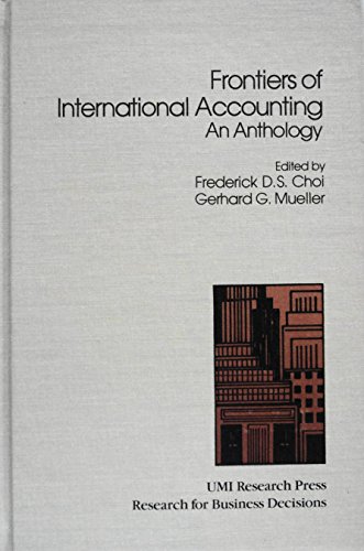 Stock image for Frontiers of international accounting: An anthology (Research for business decisions) for sale by dsmbooks