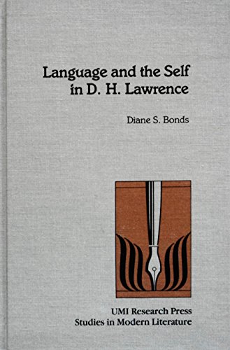 Stock image for Language and the Self in D. H. Lawrence for sale by About Books