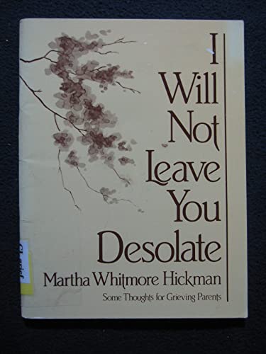 Imagen de archivo de I Will Not Leave You a la venta por Book Deals