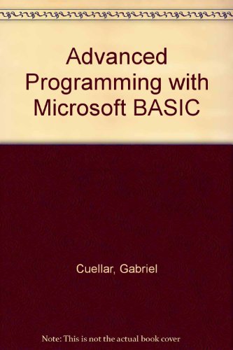 Advanced Programming in Microsoft BASIC