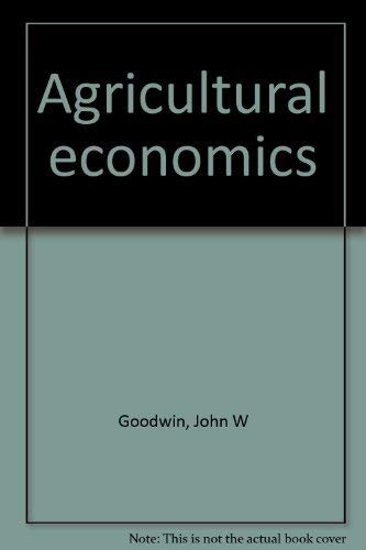 9780835901826: Agricultural economics