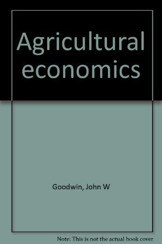 9780835901826: Agricultural economics [Gebundene Ausgabe] by