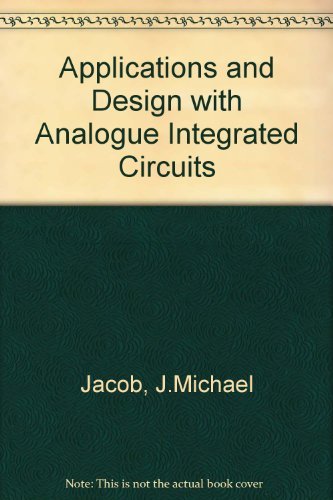 9780835902458: Applications and Design with Analogue Integrated Circuits