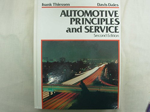 Imagen de archivo de Automotive Principles and Service a la venta por Better World Books