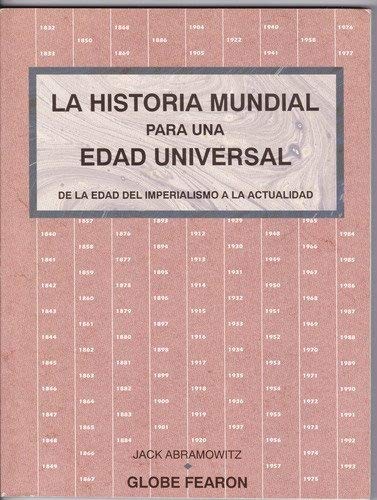 Stock image for De la Edad del Imperialismo a la Actualidad for sale by Better World Books: West