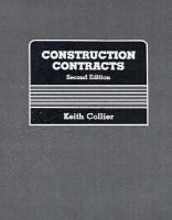 Stock image for Construction contracts for sale by Hafa Adai Books