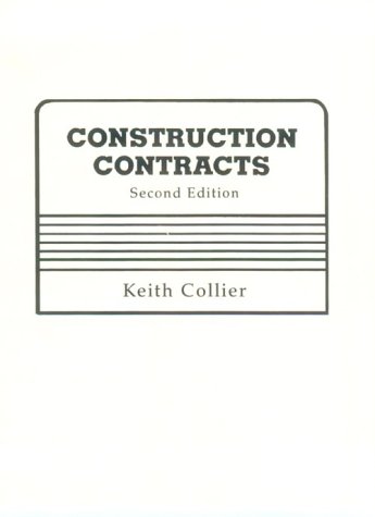 Stock image for Construction Contracts for sale by ThriftBooks-Atlanta