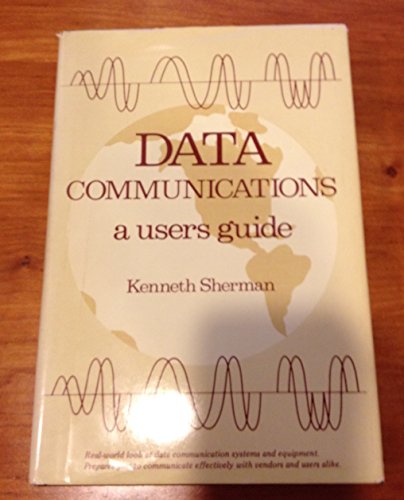 Imagen de archivo de Data Communications: A User's Guide a la venta por Ammareal